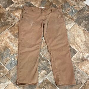 Signature by Levi Strauss Tan Athletic 38W X 32L Boot Cut Jeans